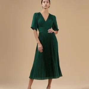 Knit Ribbed Midi Dress